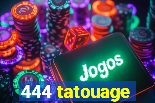 444 tatouage