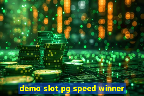 demo slot pg speed winner