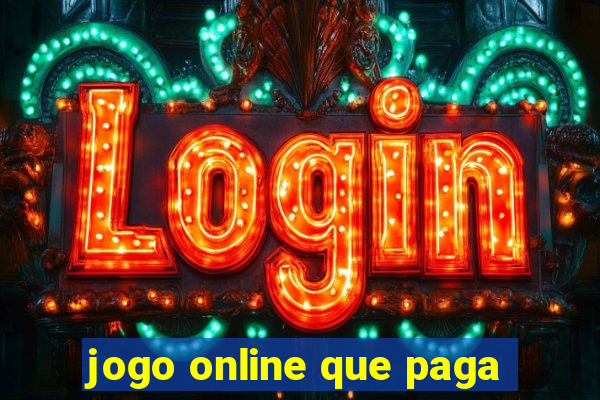 jogo online que paga