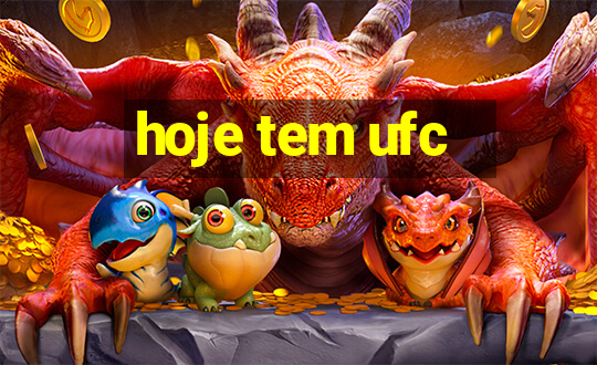 hoje tem ufc