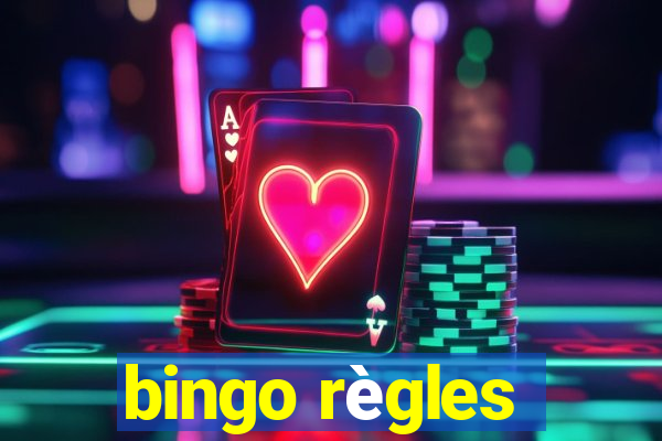 bingo règles