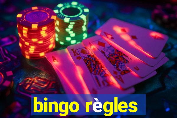 bingo règles