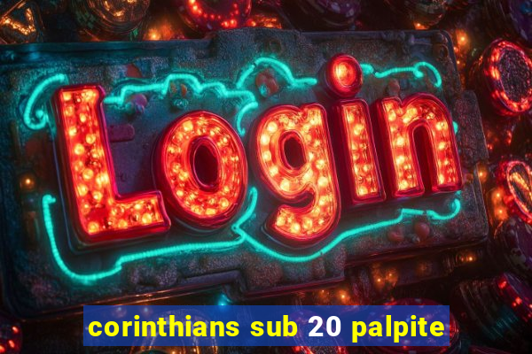 corinthians sub 20 palpite