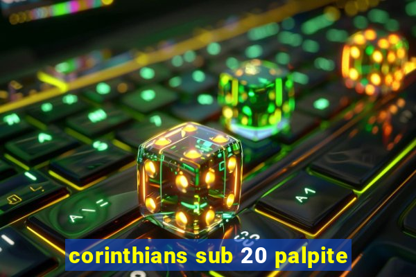 corinthians sub 20 palpite