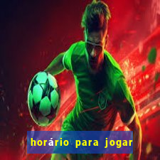 horário para jogar tiger fortune