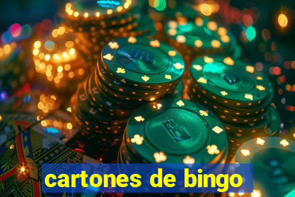 cartones de bingo