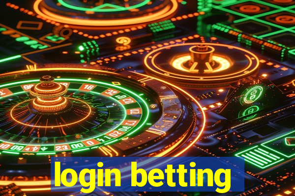 login betting