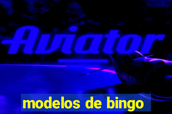 modelos de bingo