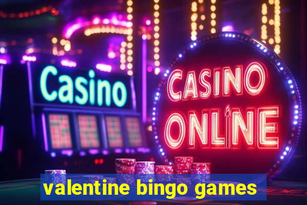 valentine bingo games