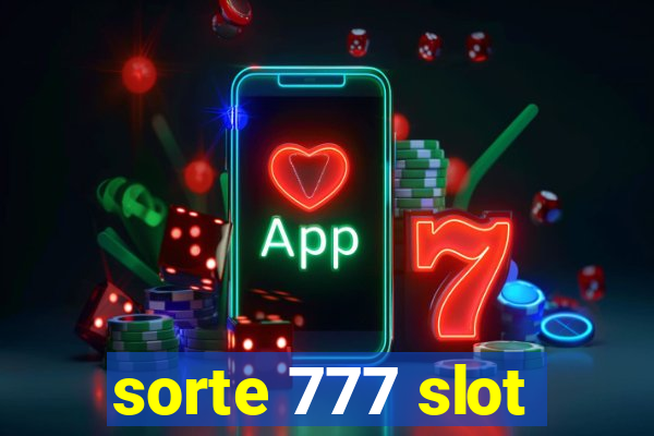 sorte 777 slot