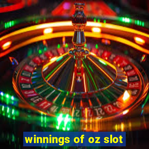 winnings of oz slot