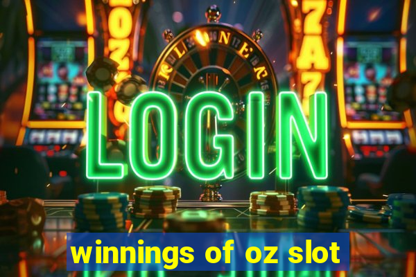 winnings of oz slot