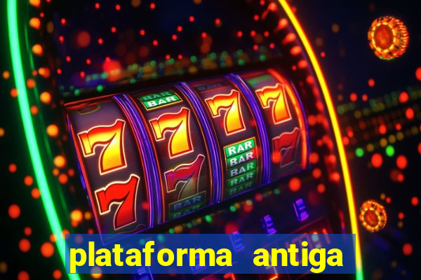 plataforma antiga de jogos