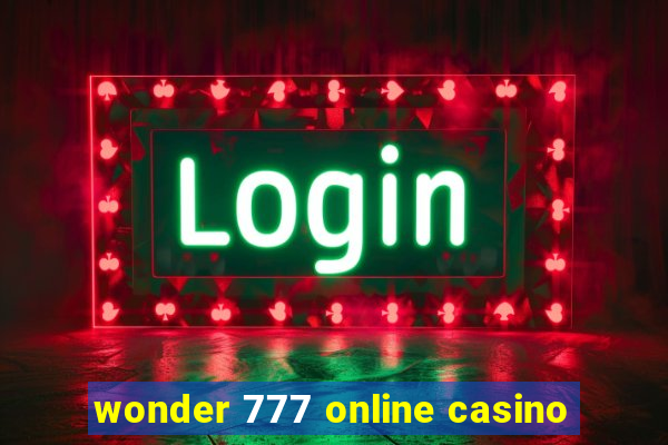 wonder 777 online casino