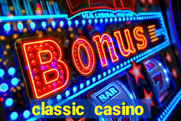 classic casino login page