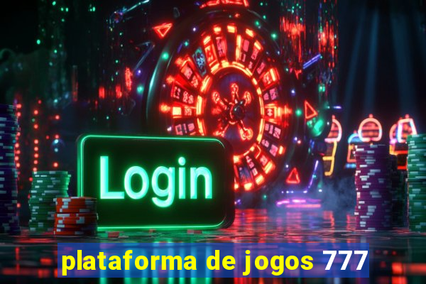 plataforma de jogos 777