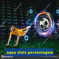 aqua slots porcentagem