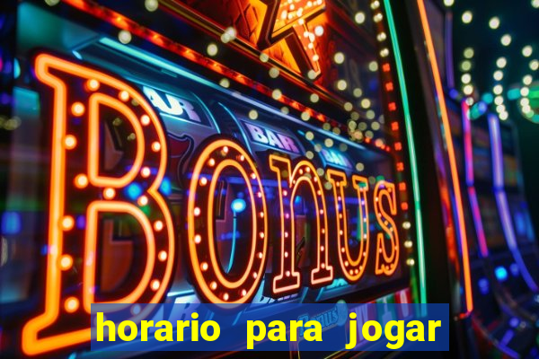 horario para jogar fortune mouse