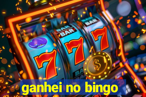 ganhei no bingo