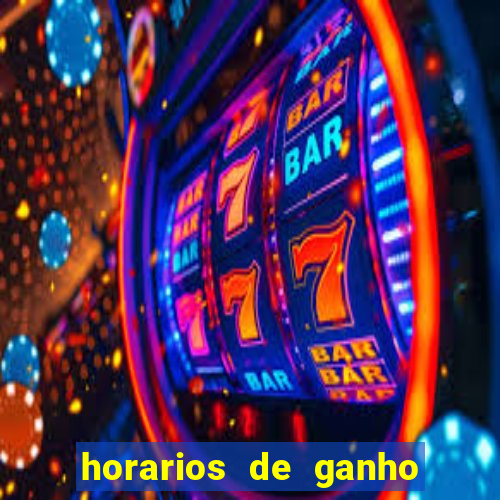 horarios de ganho do fortune tiger