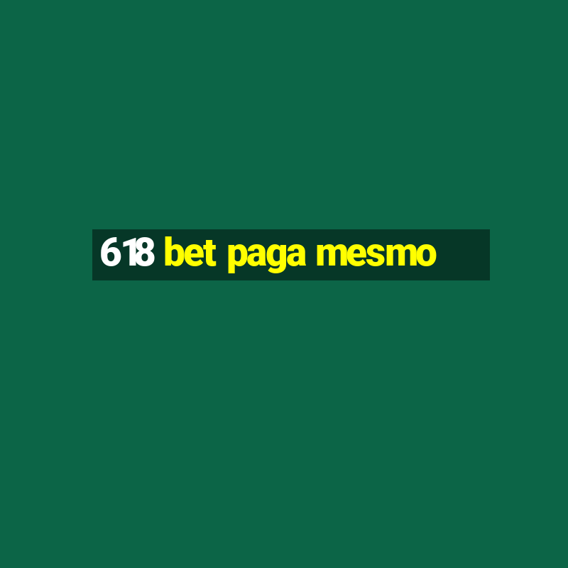 618 bet paga mesmo