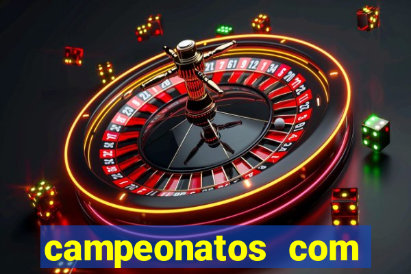 campeonatos com mais escanteios