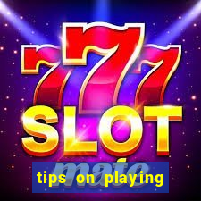 tips on playing slot machines