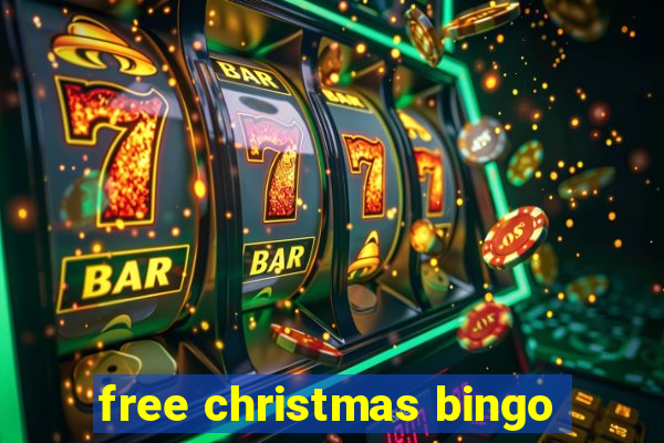 free christmas bingo