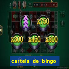 cartela de bingo ate 75