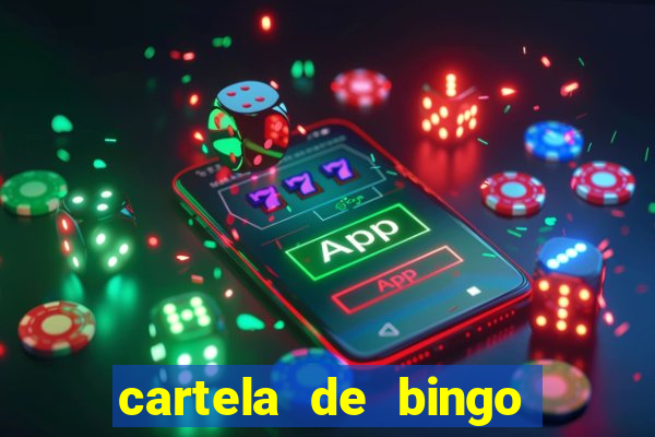 cartela de bingo ate 75