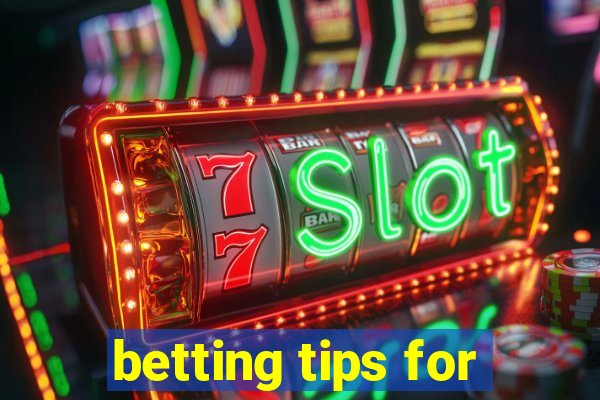 betting tips for