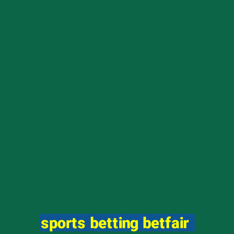 sports betting betfair