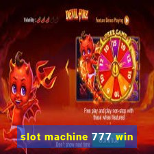 slot machine 777 win