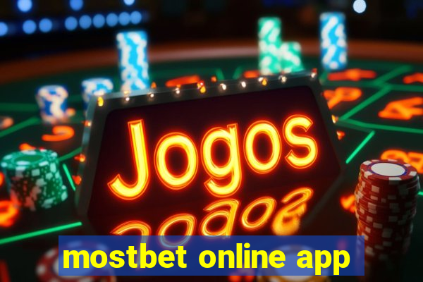 mostbet online app