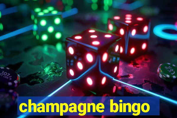 champagne bingo