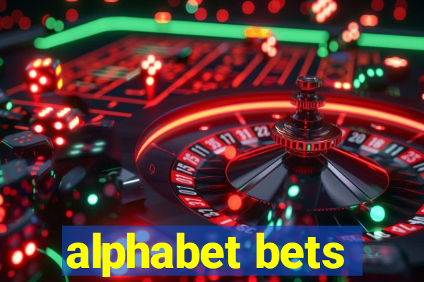 alphabet bets