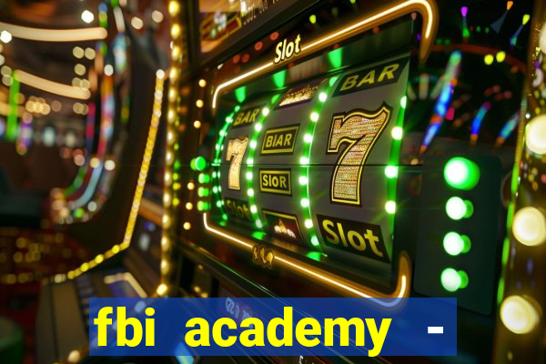 fbi academy - tragaperras bar