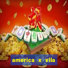 america x vila nova palpite