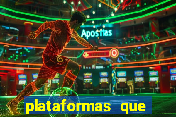 plataformas que d谩 b么nus