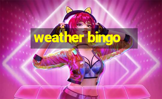 weather bingo