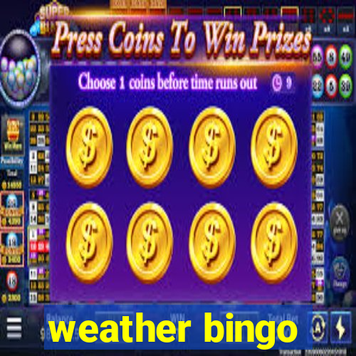 weather bingo