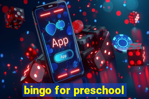 bingo for preschool