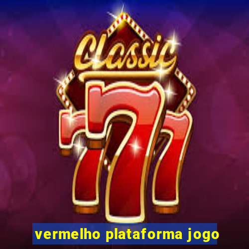 vermelho plataforma jogo