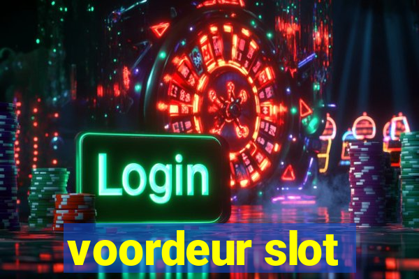 voordeur slot