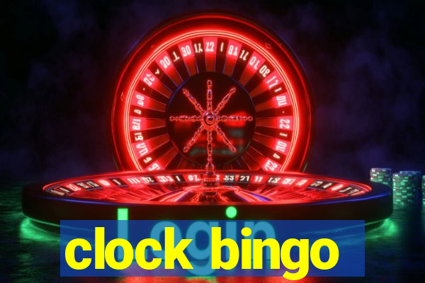 clock bingo