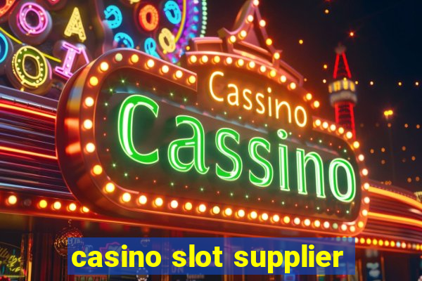 casino slot supplier