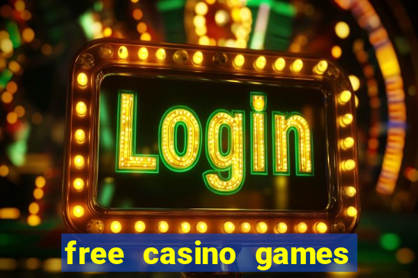 free casino games online slot machine