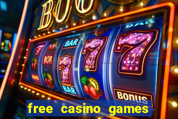 free casino games online slot machine