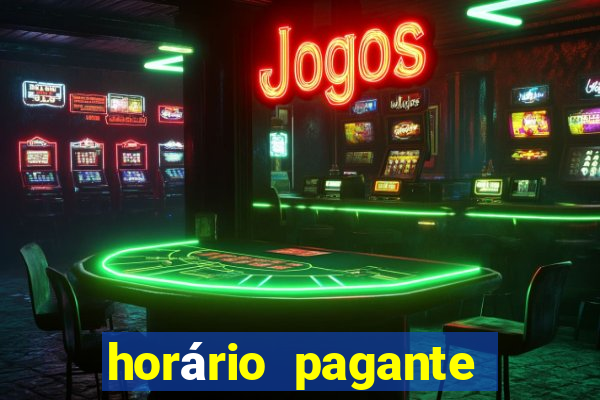 horário pagante fortune rabbit