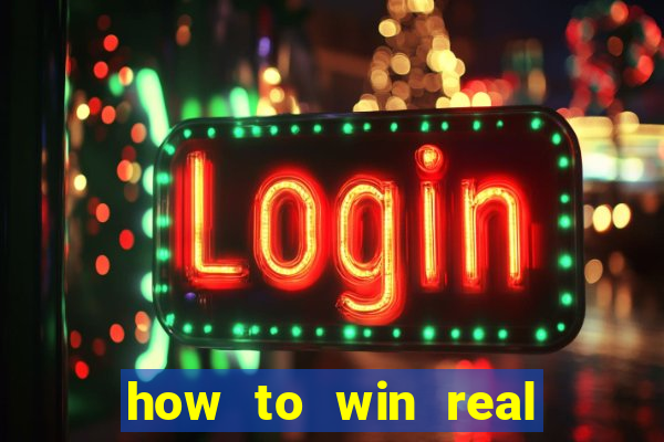 how to win real money online casino